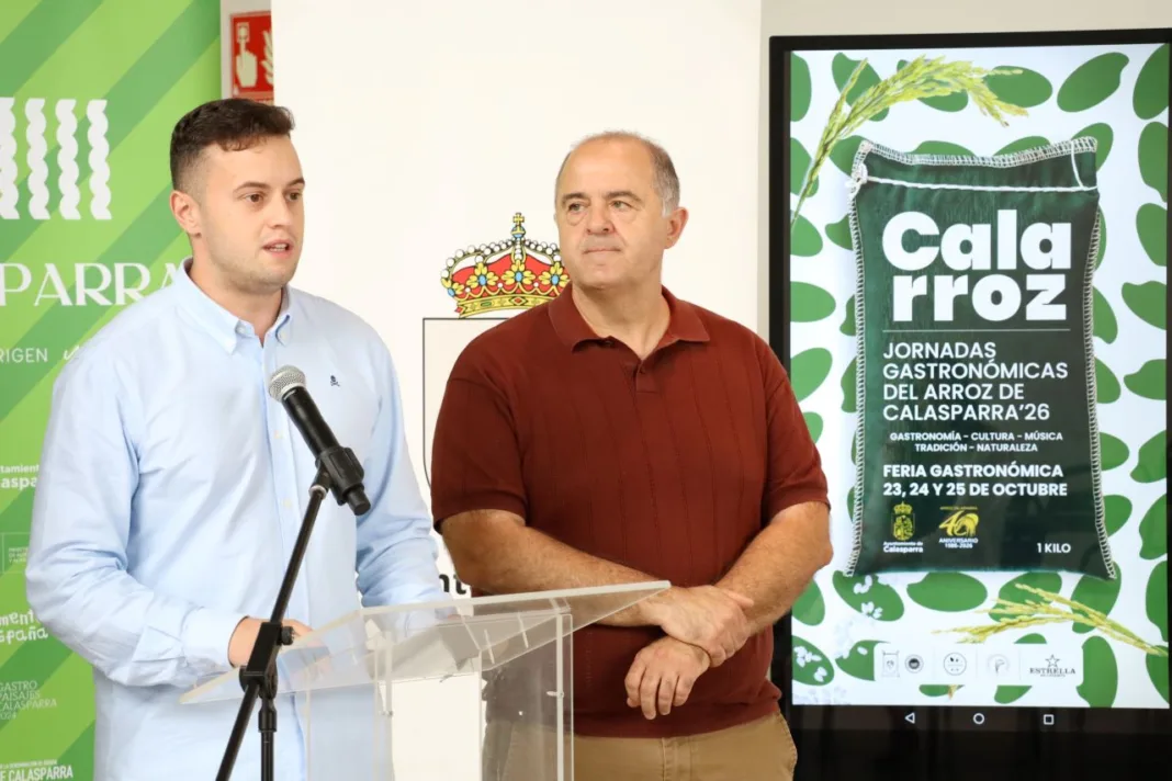 Calarroz celebra los 40 años de la DOP con cocina, música y tradición en Calasparra.