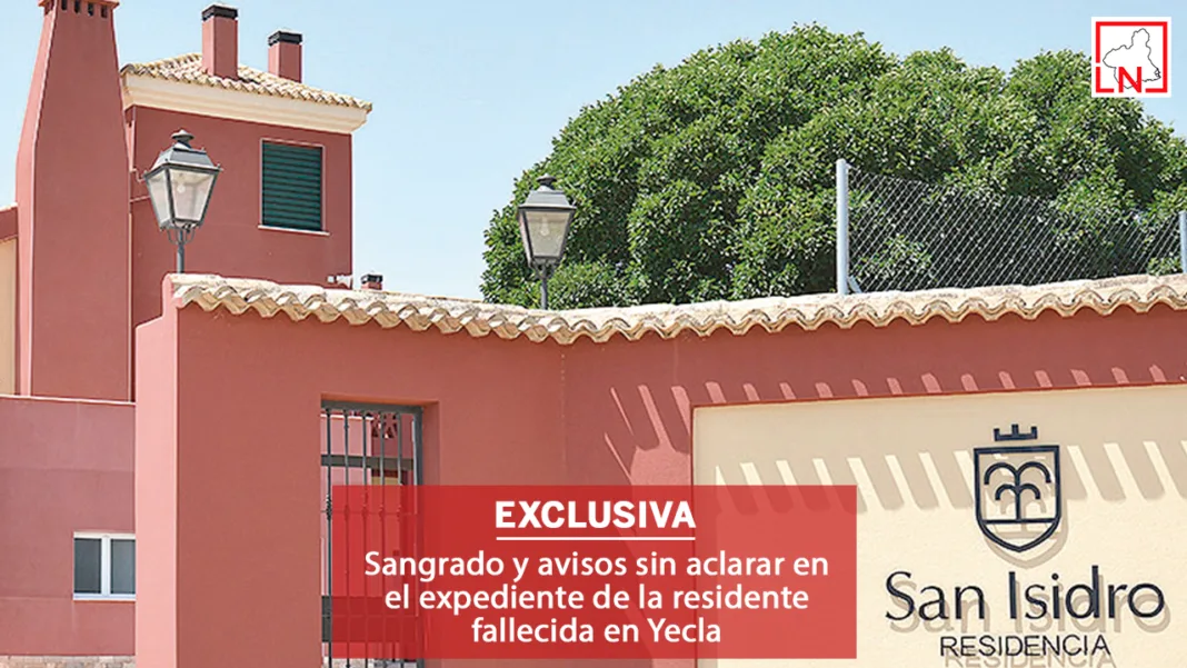 Sangrado y avisos sin aclarar en el expediente de la residente fallecida en Yecla
